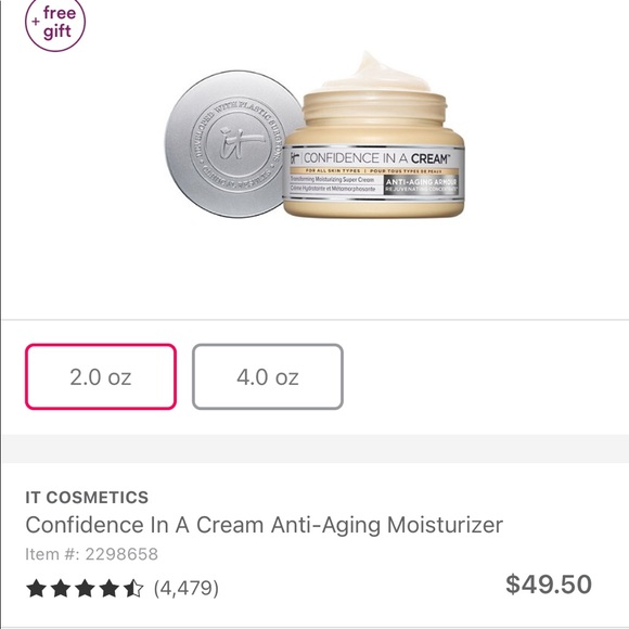 It Confidence in a Cream super cream 2oz - Picture 2 of 5